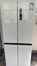 TCL 409升十字對開(kāi)四開(kāi)門(mén)白色冰箱 一級變頻 離子殺菌除味 風(fēng)冷無(wú)霜 33分貝低音 家用電冰箱 以舊換新 R409V3-U 象牙白 曬單實(shí)拍圖