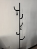 宜家（IKEA）ALGANAS艾佳奈斯衣帽架鞋架臥室落地立式掛衣架衣服架學(xué)生宿舍 黑色衣帽架 曬單實(shí)拍圖
