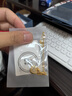 中國黃金愛(ài)心黃金項鏈女2025新款足金鑲玉吊墜生日禮物送女友老婆紀念高級 足金鑲玉見(jiàn)你吊墜+足金鏈 曬單實(shí)拍圖