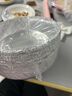 美麗雅空氣炸鍋錫紙盤18.5cm*40只炸鍋烤箱專用鋁箔紙烘培烤盤 曬單實拍圖