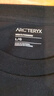 ARC'TERYX始祖鳥(niǎo) KRAGG COTTON LOGO SS 透氣 男子 棉質(zhì)短袖T恤 24K BLACK/黑色 XL 曬單實(shí)拍圖