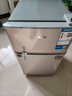 奧克斯小冰箱家用小型迷你冷藏冷凍兩用出租房宿舍用節能省電寢室辦公室電冰箱 【熱賣(mài)款 升級凈化去味】22A126DW銀 曬單實(shí)拍圖