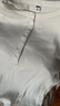 優(yōu)衣庫女裝羅紋亨利領(lǐng)T恤/長(cháng)袖修身短款內搭打底25新款479591 01 乳白色 M /160/84A 曬單實(shí)拍圖