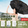 小米之家生態(tài)鏈紹雨全自動傘加強傘骨雨傘一鍵放防紫外黑膠防曬遮陽傘 【60骨全自動】晴雨黑 曬單實拍圖
