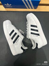 adidas SUPERSTAR復古低幫貝殼頭運動(dòng)板鞋男女阿迪達斯官方三葉草 白/一號黑 36 曬單實(shí)拍圖