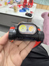 FENIX菲尼克斯頭燈 HM65R-T V2.0 越野跑步頭燈鎂合金輕量化戶(hù)外頭燈 曜石黑 曬單實(shí)拍圖