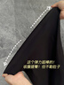 嫚熙（EMXEE）產(chǎn)后收腹提臀褲女塑形束腰高腰無(wú)痕春秋塑身褲打底內(nèi)褲安全褲黑色 曬單實(shí)拍圖
