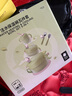babycare兒童餐具輔食碗注水保溫碗不銹鋼叉勺寶寶吃飯喝水嬰兒周歲禮盒綠 曬單實拍圖