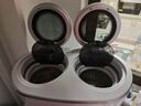 美的（Midea）分區洗波輪迷你洗衣機 MNBB10VH70E 內衣洗衣機小型嬰兒懶人洗衣機 雙子座 同洗同脫 國家補貼 曬單實(shí)拍圖