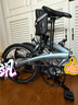 大行（DAHON）P10折疊自行車(chē)20英寸10速鋁合金男女運動(dòng)通勤V剎折疊車(chē)PAA003 消光灰藍 曬單實(shí)拍圖