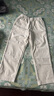 優(yōu)衣庫男裝女裝燈芯絨舒適九分褲/長(cháng)褲休閑褲25新款479137 01 乳白色 S 曬單實(shí)拍圖