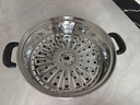 九陽（Joyoung）蒸鍋不銹鋼蒸鍋家用燉湯蒸饅頭包子魚三層大容量湯鍋28cm 曬單實拍圖