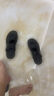 奧康官方?jīng)鲂?真皮舒適沙灘鞋子潮流涼拖鞋休閑兩用頭層牛皮男鞋 黑色1243721090 42 260mm 曬單實(shí)拍圖