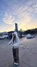 圣保美羽絨棉服女冬季連帽工裝外套2025新款加厚短款保暖派克服棉衣棉襖 灰白色 S 碼 曬單實(shí)拍圖