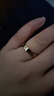 專(zhuān)柜版卡地家戒指 LOVE戒指 玫瑰金戒指 男士戒指 白金情侶對戒 玫瑰金色 8號—窄版（3.6mm） 曬單實(shí)拍圖