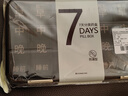 Daisy Leaf 老人大字款28格藥盒便攜密封分裝盒一周七天每日隨身吃藥提醒器 曬單實(shí)拍圖