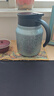 京東京造燜茶壺純鈦內膽泡茶壺 鈦茶隔茶水分離保溫壺悶泡壺寶石藍1L 曬單實(shí)拍圖