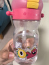 babycare兒童水杯吸管杯大寶寶噴霧降溫幼兒園防摔水壺500ml上學(xué)專用 曬單實(shí)拍圖