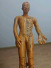 卓越科 人體針灸模型經(jīng)絡(luò )穴位中醫全身十二經(jīng)絡(luò )銅人模特圖小人扎針練習小皮人 52cm男銅色硬質(zhì)款 曬單實(shí)拍圖