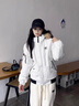 舒芳蝶（shufangdie）冬裝羽絨棉服女款2025冬季新款加厚棉衣大毛領(lǐng)派克服韓系情侶棉襖 米白色 M 曬單實(shí)拍圖