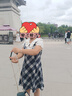 圣保美韓系學(xué)院風(fēng)假兩件格紋連衣裙子女夏季2025新款小個(gè)子收腰a字短裙 【藏青色】 M 碼 曬單實(shí)拍圖