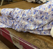 宜而爽【100%全棉 可外穿】家居褲女士睡褲寬松休閑純棉長(cháng)褲 曬單實(shí)拍圖