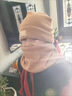ROWILUX德國品質(zhì)圍脖一體帽子男款冬季騎車(chē)保暖圍脖套兒童防風(fēng)防寒面罩 米色(兒童款) 曬單實(shí)拍圖