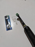 歐樂(lè )B（Oral-B）電動(dòng)牙刷頭 通用替換刷頭 適配成人2D/3D全部型號小圓頭牙刷【不適用iO系列】 3支 【多角度清潔型】黑色 曬單實(shí)拍圖