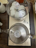 益茶福全自動上水電熱水壺底部上水嵌入式茶臺功夫茶燒水壺飲水燒水一體機(jī)抽水玻璃煮茶壺保溫泡茶壺 SQ-008金色玻璃套裝 1L 曬單實(shí)拍圖