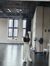 魯雅爾韓版條紋運(yùn)動(dòng)褲女秋季新款寬松顯瘦休閑褲直筒高腰工裝闊腿長(zhǎng)褲子 米白色 L 曬單實(shí)拍圖