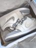 耐克（NIKE）官方女鞋Air Jordan 1 Low AJ1時(shí)尚舒適運(yùn)動(dòng)鞋百搭低幫休閑鞋板鞋 IH7323-100 38 曬單實(shí)拍圖