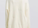 森馬（Semir）毛衣女冬季oversize小狗提花圓領(lǐng)軟糯毛衫慵懶風(fēng)上衣101724107028 曬單實(shí)拍圖