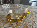 茶漏托架底座玻璃茶壺過(guò)濾茶濾耐熱玻璃茶漏茶具配件茶海茶水分離 黃葉茶漏+龍頭茶架 曬單實(shí)拍圖