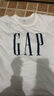 GAP男女裝2025春季新款純棉印花大logo寬松長(cháng)袖T恤美版725634 白色 XL 美碼 XXL亞洲碼185/108A 曬單實(shí)拍圖