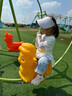 kocotreekk樹(shù)兒童防曬帽遮陽(yáng)男女童360°軟帽防紫外線(xiàn)空頂帽運(yùn)動(dòng) 曬單實(shí)拍圖