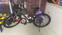 喜德盛（xds）山地車(chē)黑客380避震前叉21速變速鋁合金車(chē)架 黑/灰色17 曬單實(shí)拍圖
