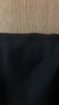 愛(ài)特愛(ài)（EITIE）精致OL通勤高腰直筒垂墜休閑褲顯瘦百搭秋季新款長(cháng)褲6805509 極簡(jiǎn)黑20 XL 170 曬單實(shí)拍圖