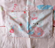 幼兒園被子三件套純棉A類(lèi)被褥入園床品午睡專(zhuān)用開(kāi)學(xué)小被子六件套 萌小兔【A類(lèi)母嬰級】配手提袋 【純棉40s數碼印花】子母棉花被-七件套 曬單實(shí)拍圖