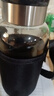【送杯套】大容量加厚玻璃杯子便攜噸噸杯茶水分離帶杯套泡茶水杯 透明 1000ml噸噸桶 1只裝 曬單實(shí)拍圖