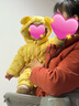 巴拉巴拉兒童輕薄羽絨服男女童冬裝連體衣2025造型可愛趣味萌208425120203 曬單實拍圖