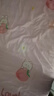 博洋寶貝（Beyond Kids）A類(lèi)全棉四件套印花套件純棉床單被套 兔兔桃桃150cm 曬單實(shí)拍圖