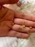 賽菲爾生日禮物黃金足金999.9投資金攢金收藏金豆存錢 金元寶 約1克 曬單實(shí)拍圖