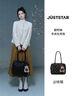 歐時(shí)納（JUST STAR）徐璐同款吐司包包女款2025年新款托特包輕奢波士頓單肩包生日禮物 曬單實(shí)拍圖