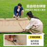 原始人 充氣床墊戶(hù)外露營(yíng)氣墊床野營(yíng)自動(dòng)充氣床睡墊打地鋪墊子 【淺卡其】5cm自動(dòng)充氣墊-雙人 曬單實(shí)拍圖