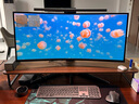 明基(BenQ) ScreenBar Halo2屏幕掛燈電競顯示器電腦沉浸背光智能護眼 曬單實(shí)拍圖