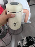Tmirui高檔禮盒裝手柄保溫杯定制男女士泡茶杯子辦公室教師節(jié)禮物喝水杯 【精美禮袋/智能】珍耀白500ml 曬單實(shí)拍圖