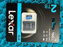 雷克沙（Lexar）2TB TF（MicroSD）存儲(chǔ)卡 V30 A2 讀160MB/s 游戲機(jī)平板行車監(jiān)控錄像內(nèi)存卡 4K超清拍攝（BLUE） 曬單實(shí)拍圖