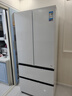 美的（Midea）503超薄平嵌法式多門(mén)四門(mén)家用冰箱大容量一級(jí)能效無(wú)霜底部散熱BCD-503WUFPZM(E)流蘇白 曬單實(shí)拍圖