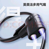 得力（deli）多功能高壓打氣筒充氣泵自行車電動摩托車籃足球游泳圈帶氣壓表 曬單實拍圖