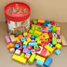 Hape(德國)兒童積木玩具木質(zhì)100粒雙面數字字母桶裝寶寶節日禮物E8488 曬單實(shí)拍圖